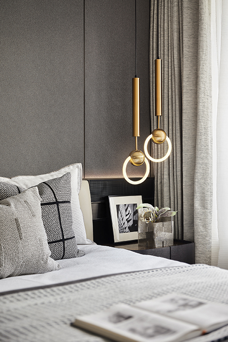 太仓仁恒时代天镜样板间 140户型 现代简约