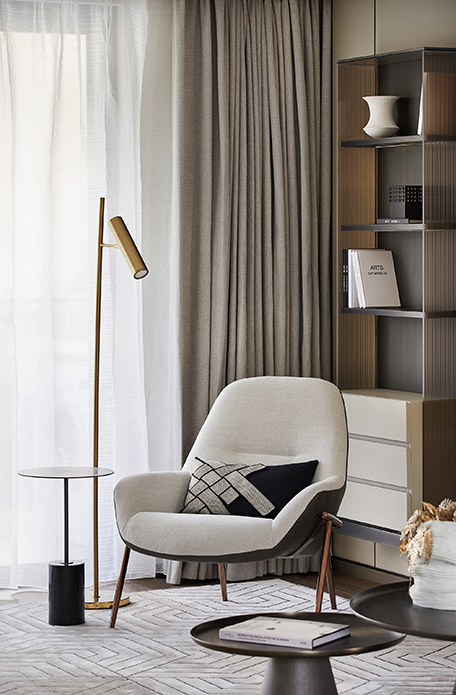 太仓仁恒时代天镜样板间 140户型 现代简约