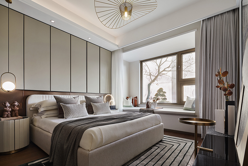 太仓仁恒时代天镜样板间 115户型 艺术摩登