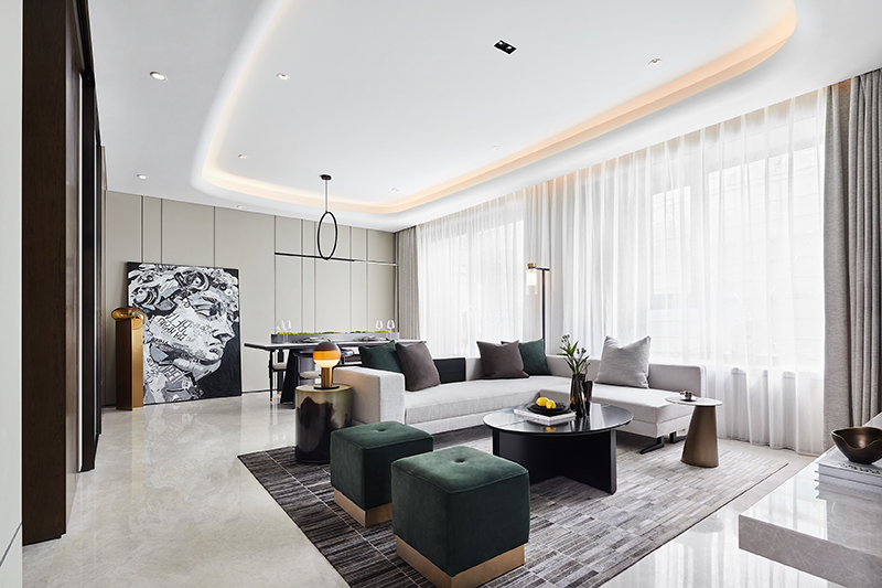 上海合景天悦赋上叠样板间