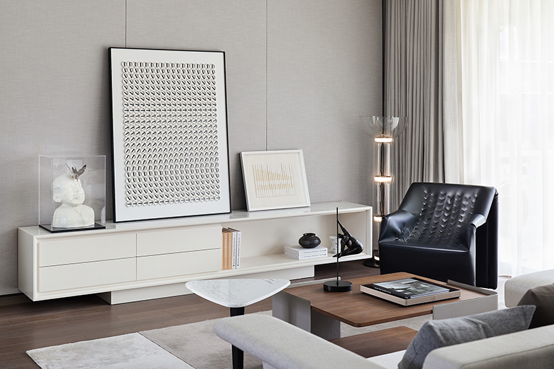 盐城仁恒•滨河世纪样板间 140户型 都市静谧