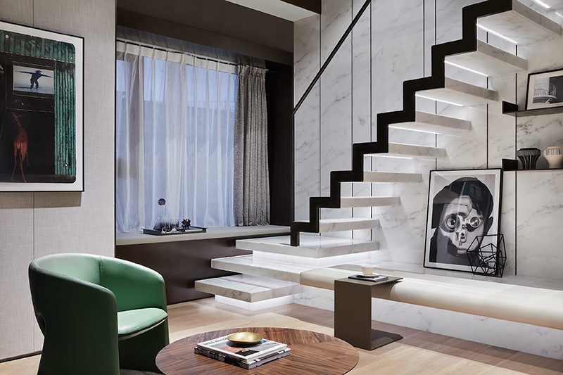 上海合景天悦赋上叠样板间