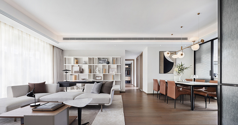 盐城仁恒•滨河世纪样板间 140户型 都市静谧