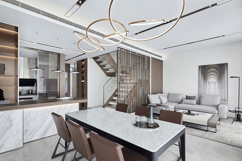 郑州永威·山悦中叠样板间