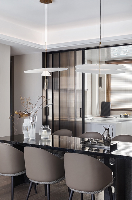 太仓仁恒时代天镜样板间 160户型 沉稳雅致