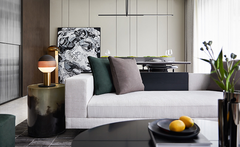 上海合景天悦赋上叠样板间