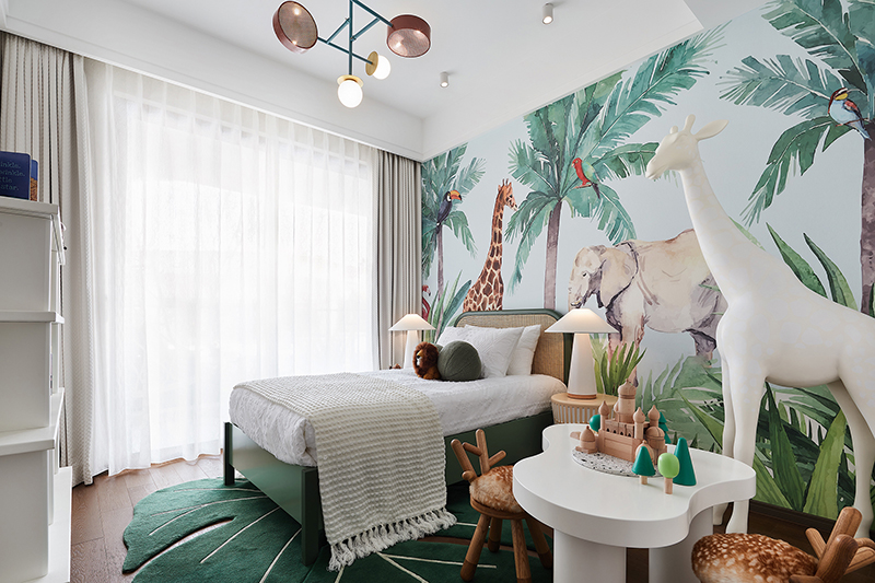 太仓仁恒时代天镜样板间 115户型 艺术摩登