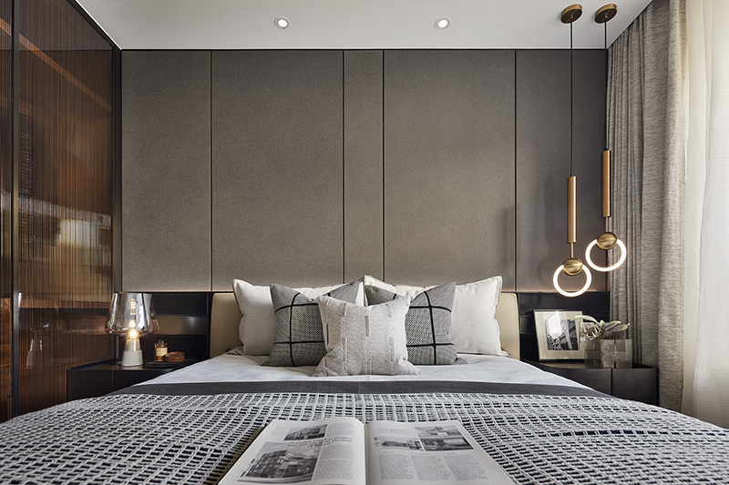 太仓仁恒时代天镜样板间 140户型 现代简约