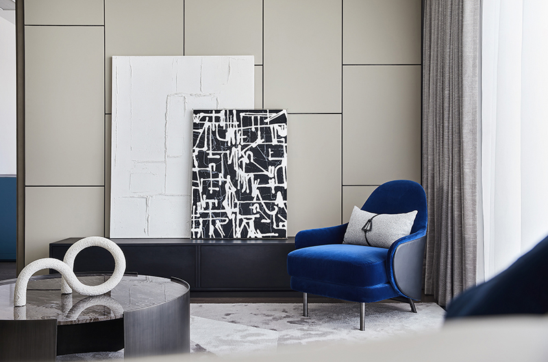 太仓仁恒时代天镜样板间 160户型 沉稳雅致