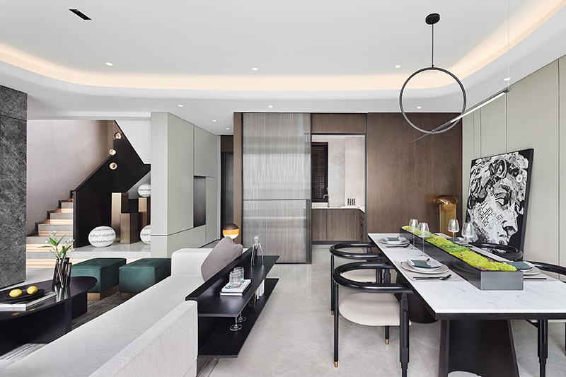 上海合景天悦赋上叠样板间