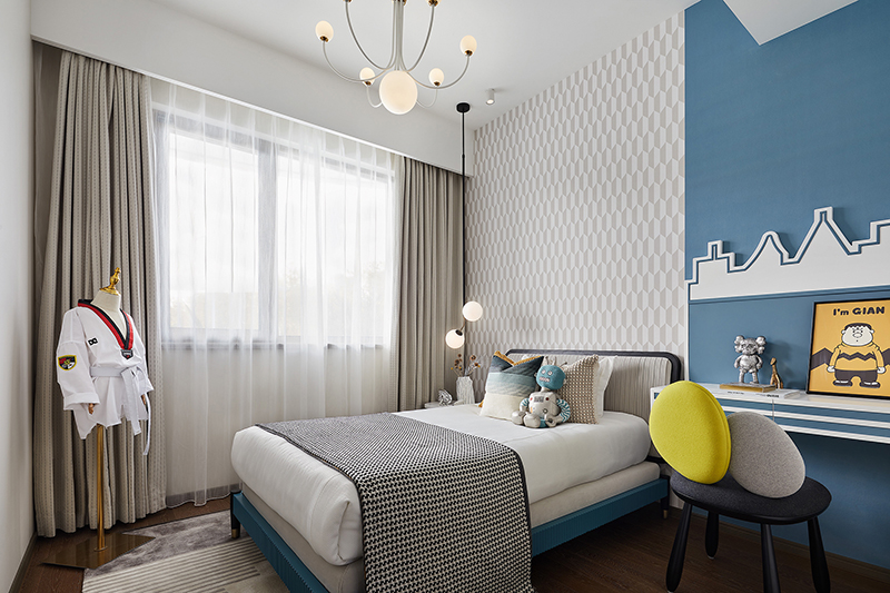 太仓仁恒时代天镜样板间 140户型 现代简约